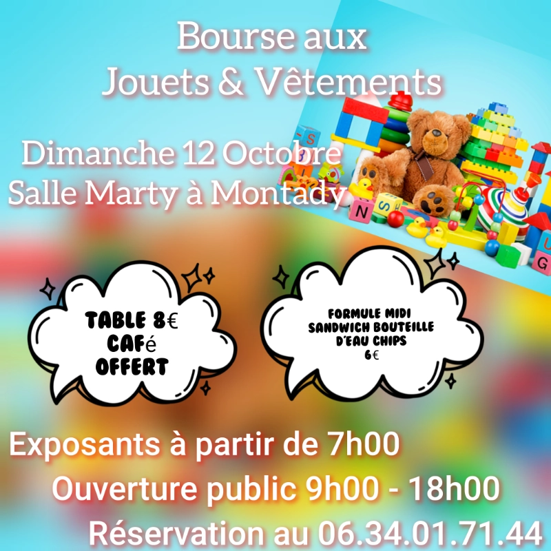 Bourse aux jouets 2025