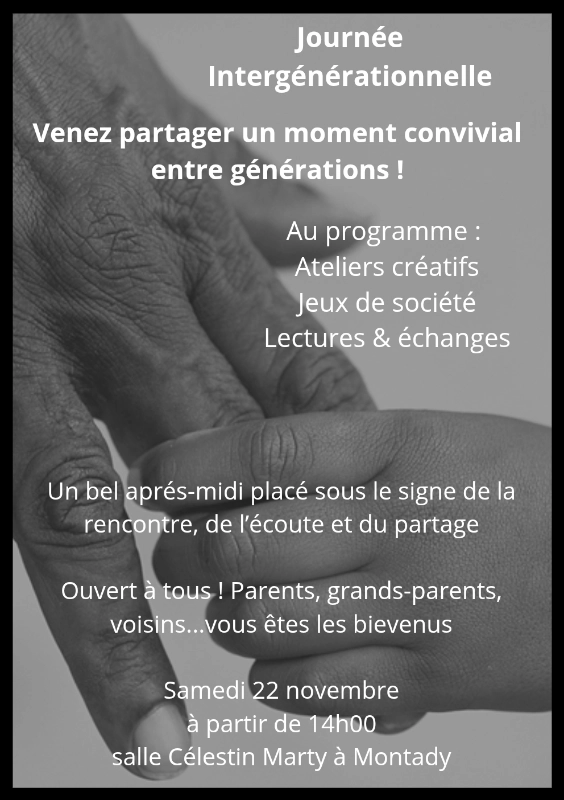 Journée intergénérationnelle